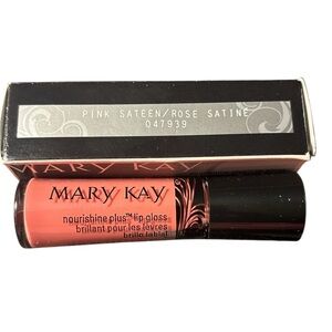 NEW Mary Kay Nourishine Plus Lip Gloss - PINK SATEEN